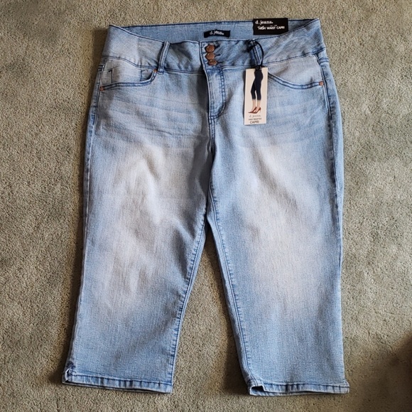 d jeans high waist capri